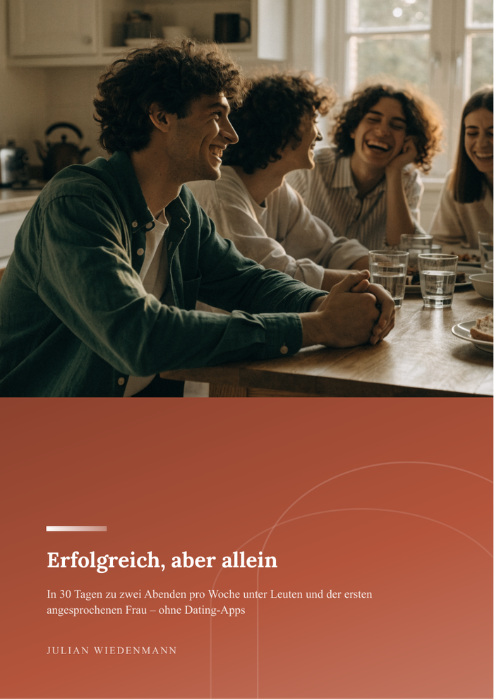 Cover des Buchs Erfolgreich, aber allein von Julian Wiedenmann